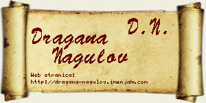 Dragana Nagulov vizit kartica
